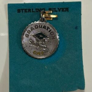Vintage Sterling Silver Charm/Pendant “Graduation Day”